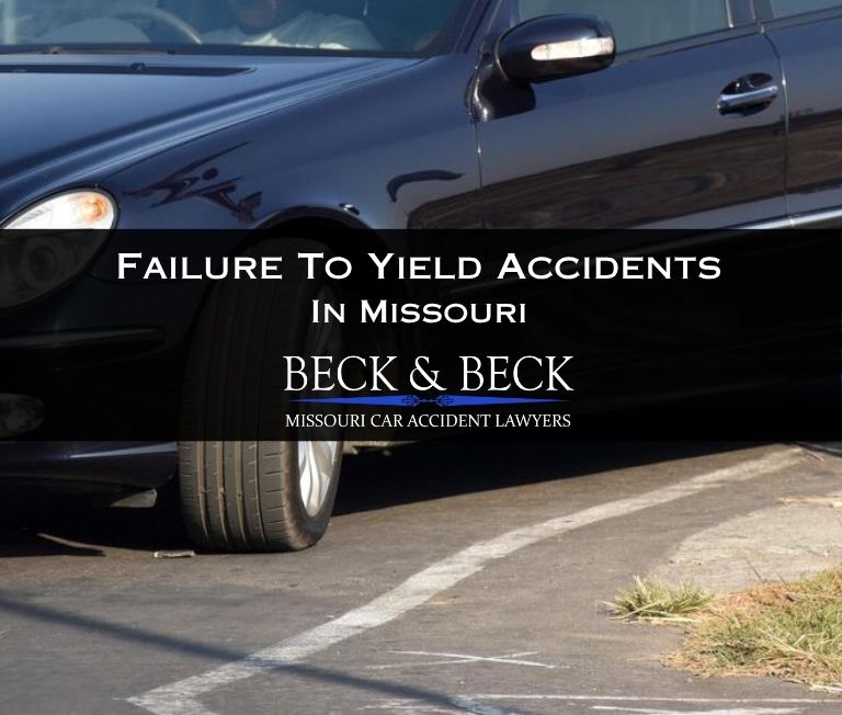 failure to yield accidents in missouri