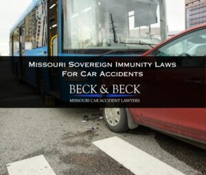 missouri sovereign immunity laws for car accidents