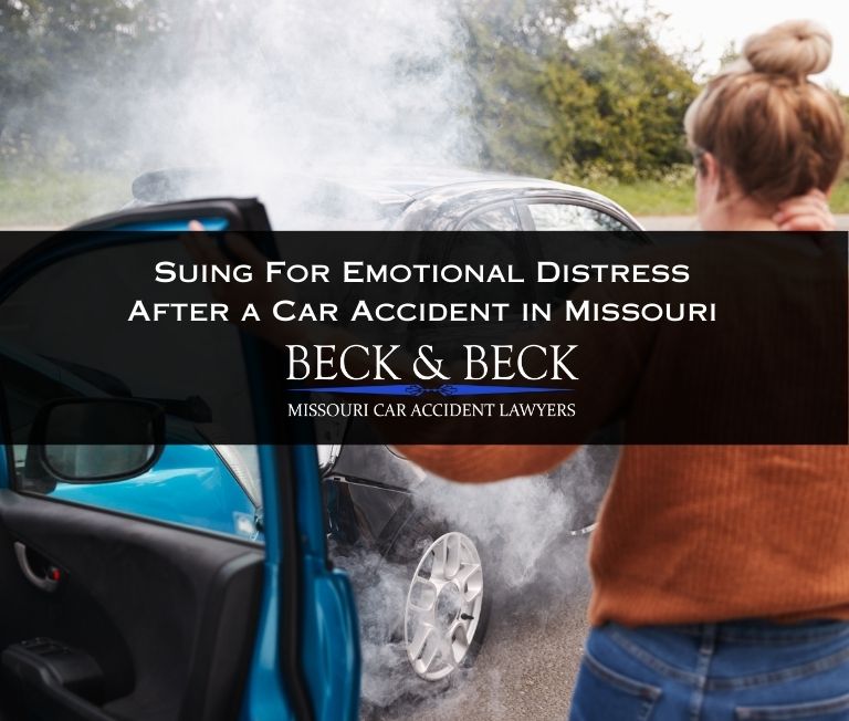 sue for emotional distress after car accident in missouri
