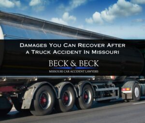 damages you can recover after a truck accident in missouri
