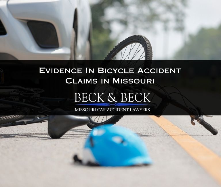 evidence in missouri bicycle accident claims