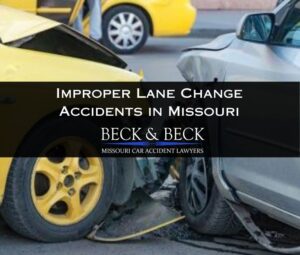 improper lane change accidents in missouri