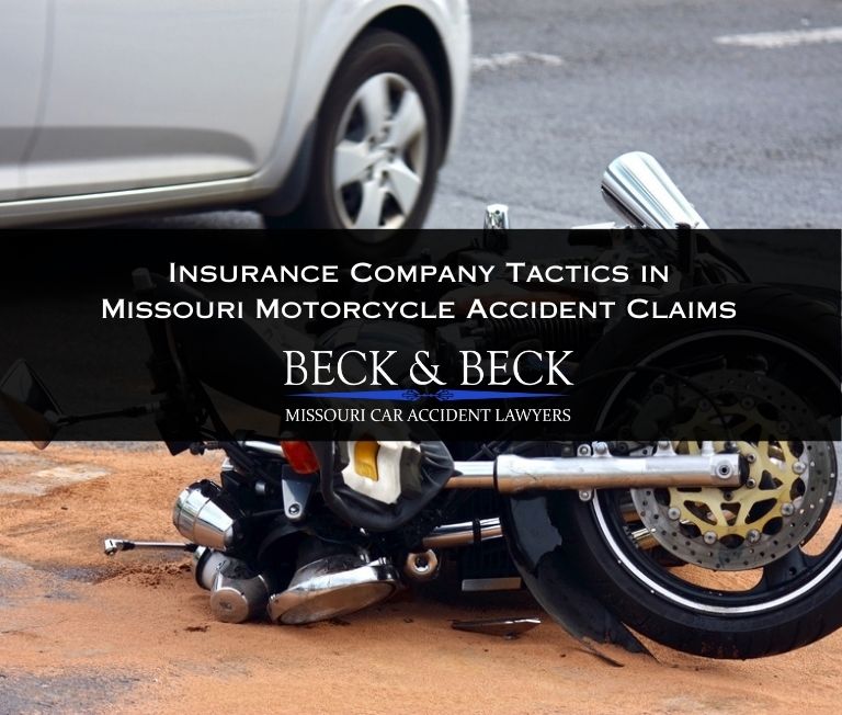 insurance company tactics in missouri motorcycle accident claims