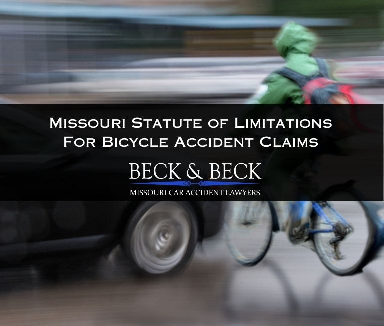 missouri statute of limitations for bicycle accident claims