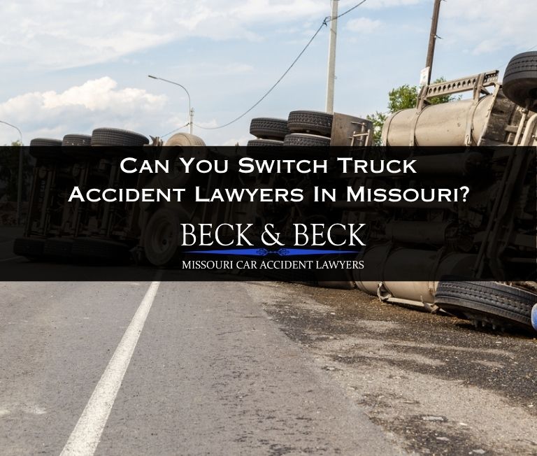 can you switch truck accident lawyers in missouri