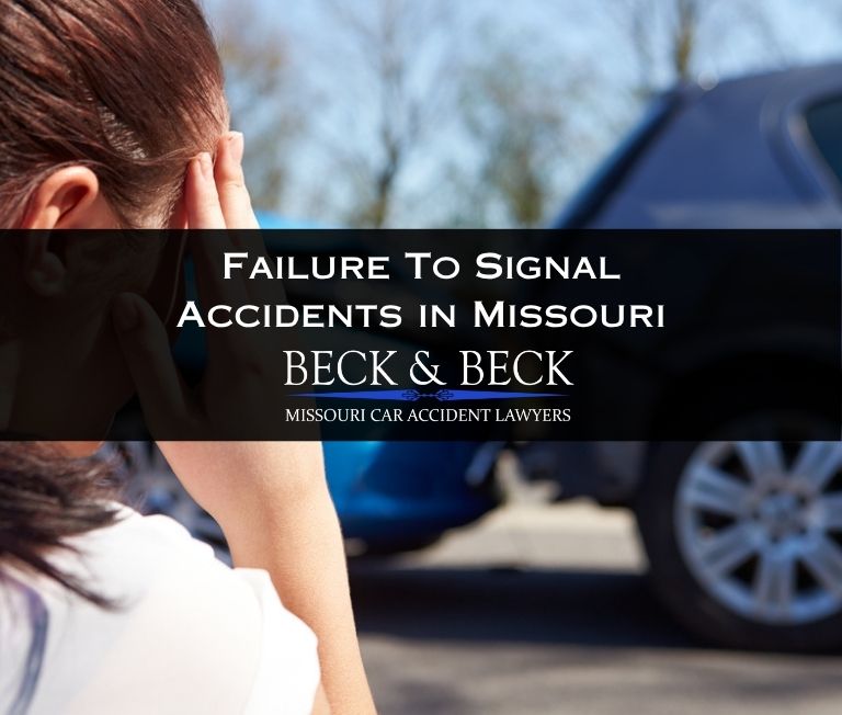 failure to signal accidents in missouri