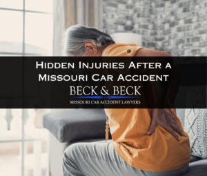hidden injuries after a car accident in missouri