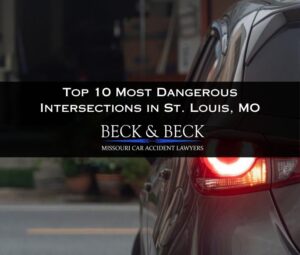the top 10 most dangerous intersections in st louis missouri
