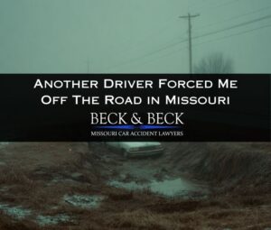 another driver forced me off the road in missouri