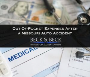 who covers out of pocket expenses after a car accident in missouri