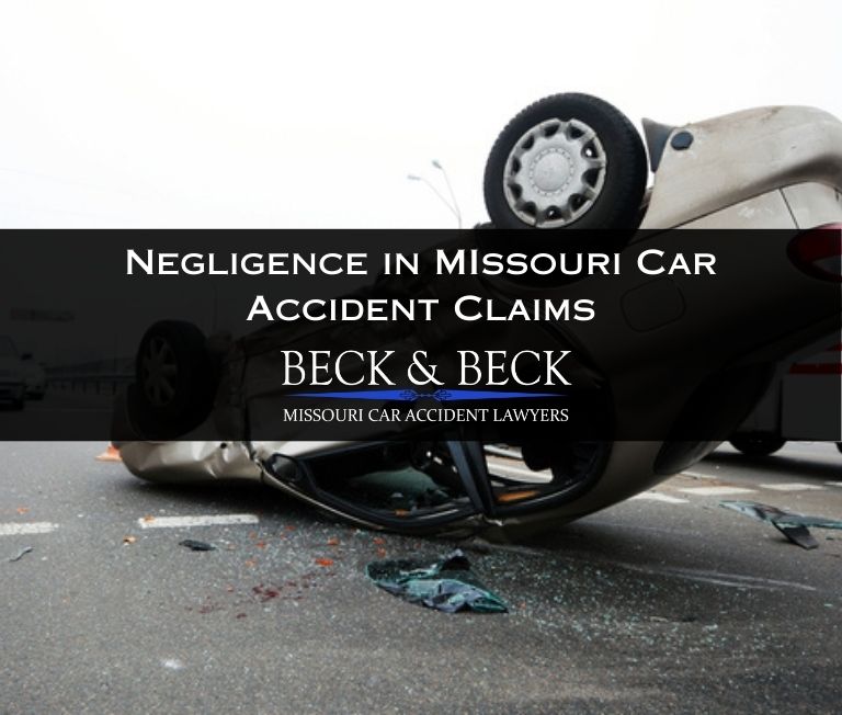 negligence in missouri car accident claims