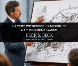 Expert witness explaining the physics of how a Missouri car accident occurred