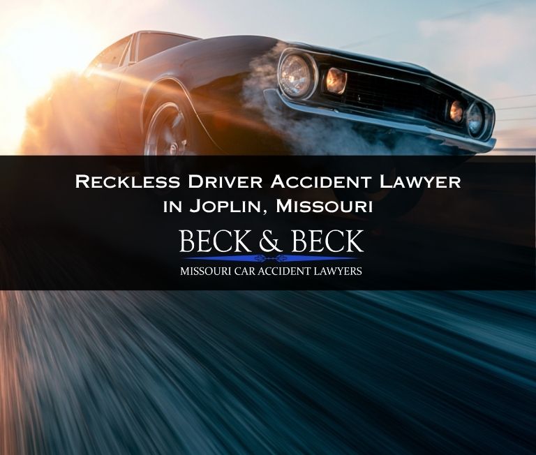Reckless driver speeding just before causing an accident in Joplin, Missouri