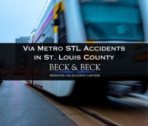 Via Metro STL shuttle in St. Louis County, Missouri