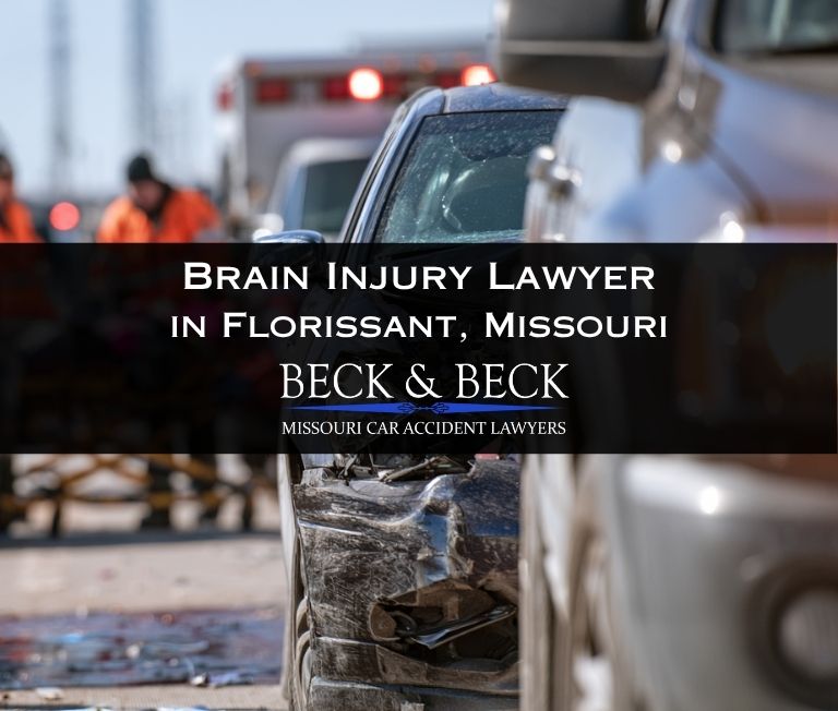 Car accident in Florissant, Missouri resulting in traumatic brain injuries for the driver